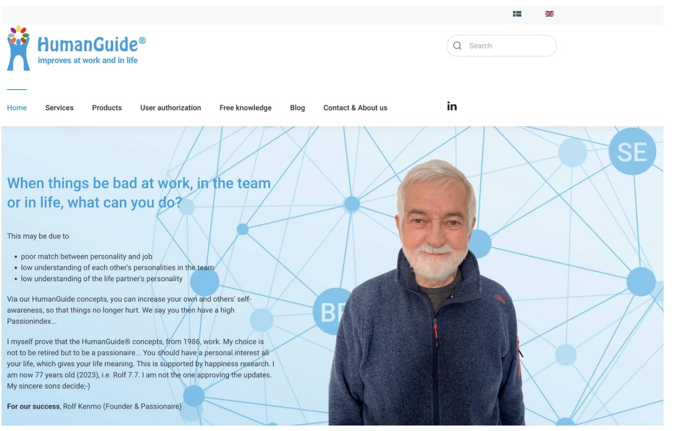 humanguide startpage web